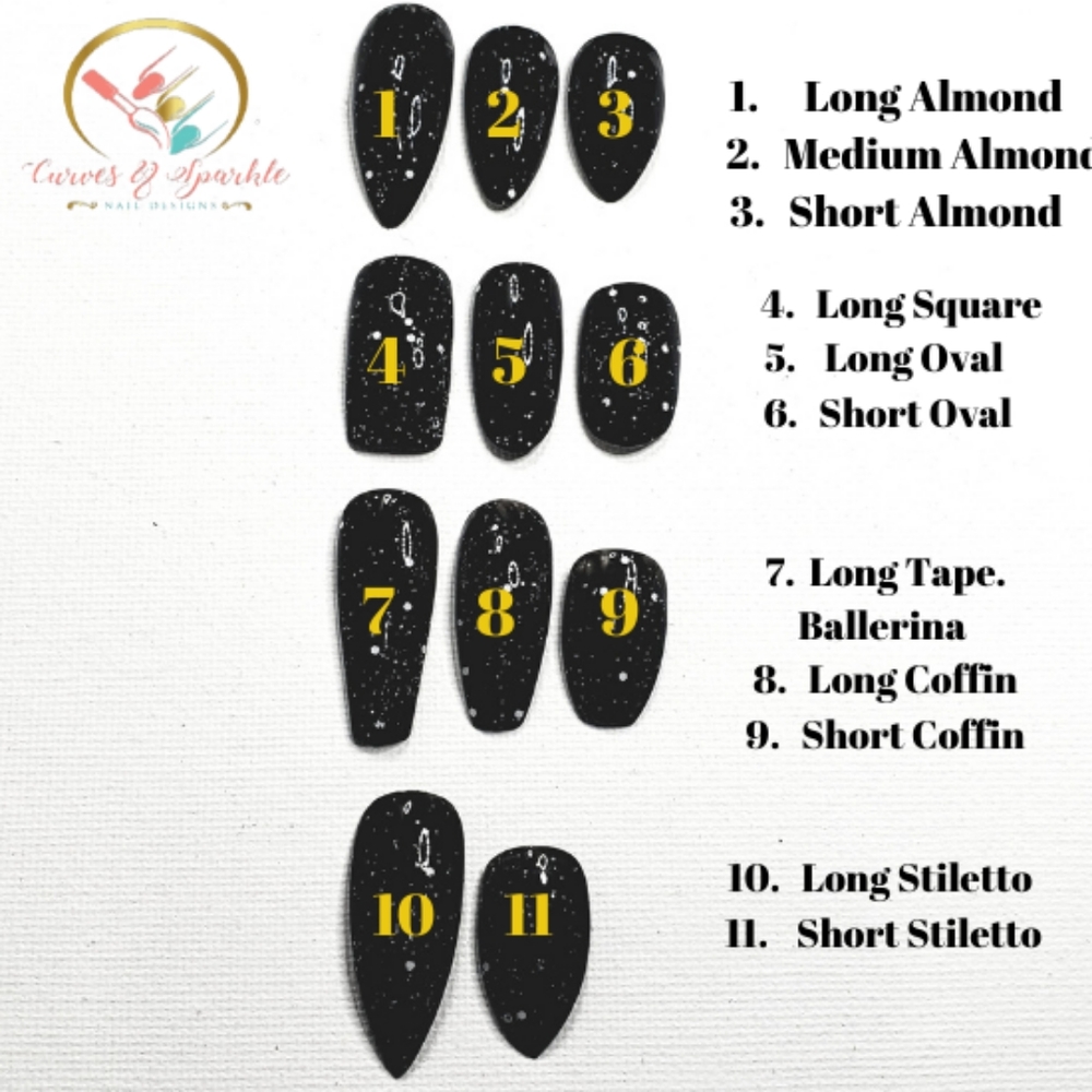 SAVAGE Reusable Fashionable  Press on Nails - Picture 4 of 5